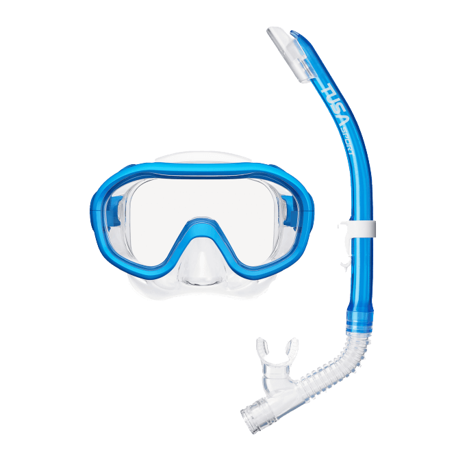 Combo Mask & Snorkel Kleio Mini Fit JR (Tusa) - Image 5